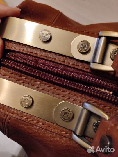 Саквояж дорожный Fidelio Largo натуральная кожа