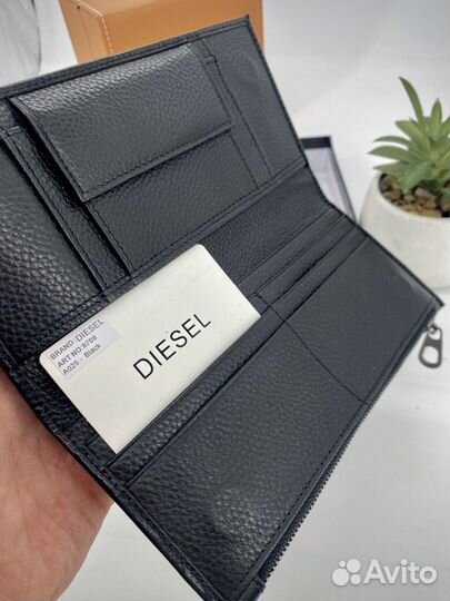 Кошелек мужской кожаный diesel