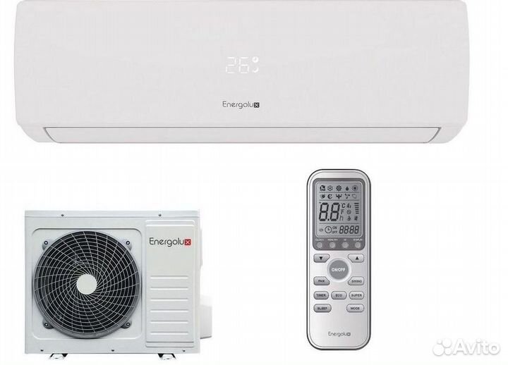 Сплит система с установкой