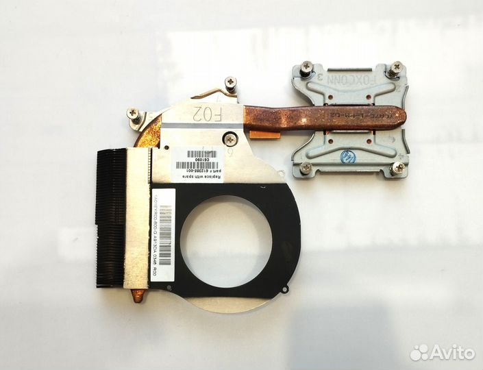 Радиатор охлаждения, ноутбука HP G62 CQ62 G72