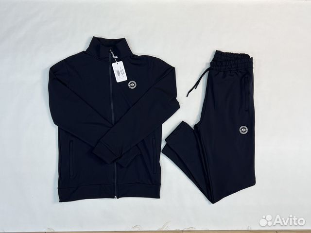 Мужской спортивный костюм Armani синий M,L