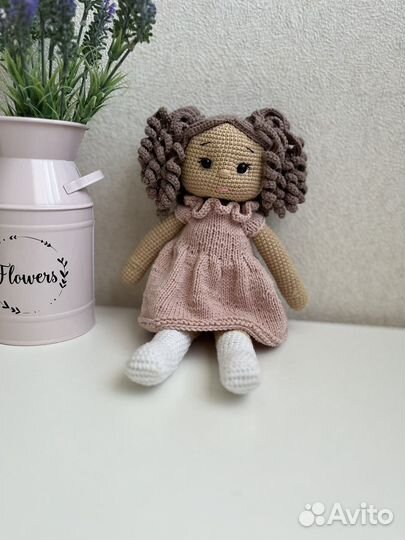 Вязанная кукла