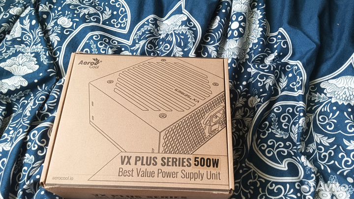 Блок питания aerocool vx plus 500w