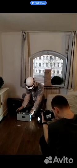 Демеркуризация. Замер паров ртути