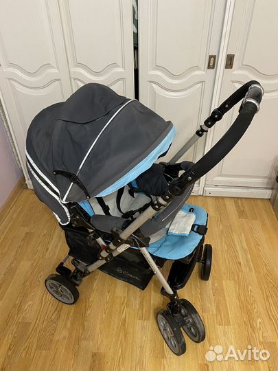 Прогулочная коляска capella с перекидной ручкой