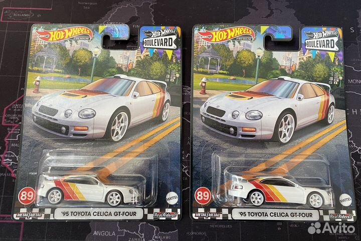 Hot wheels premium 95' toyota celica GT-Four