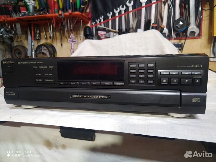Cd чейнджер technics SL PD6