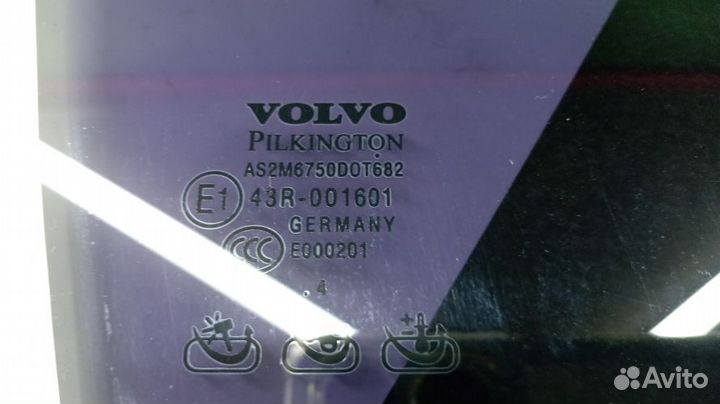 Стекло двери Volvo Xc90 Правое Переднее