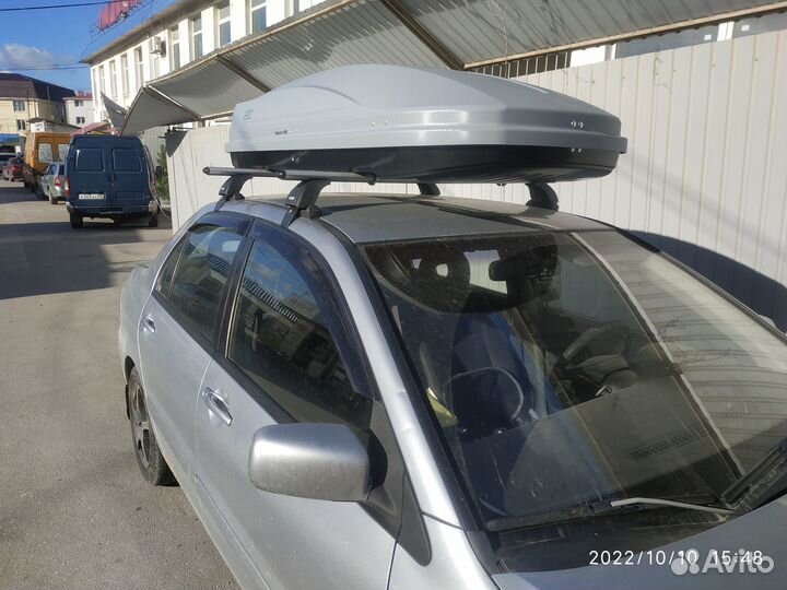 Автобокс (багажник) на Mitsubishi Lancer 9
