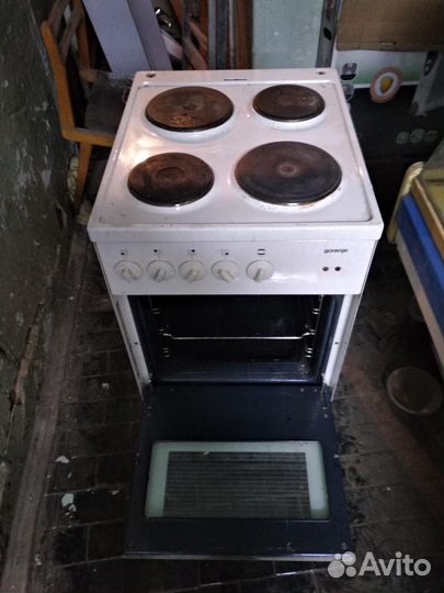 Плита электрическая бу с духовкой
