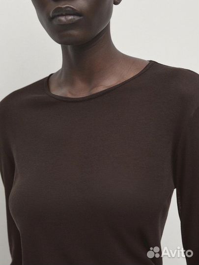 Лонгслив Massimo dutti