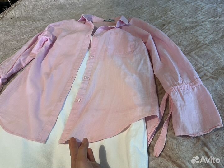 Сарафан с рубашкой