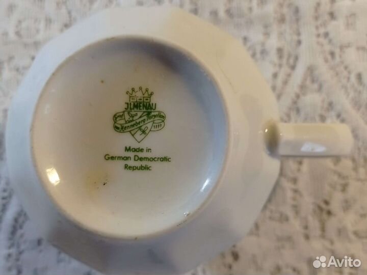 Молочник сливочник фарфор ГДР