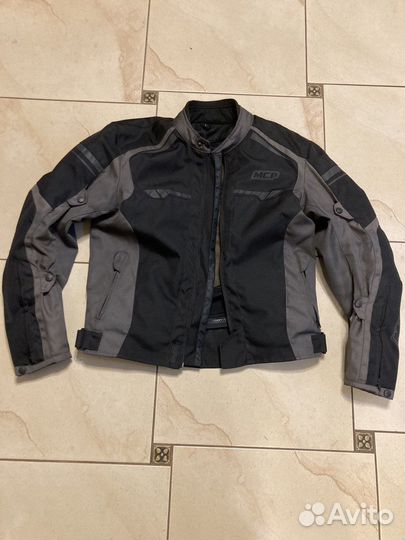 Мотокуртка мужская текстильная размер L