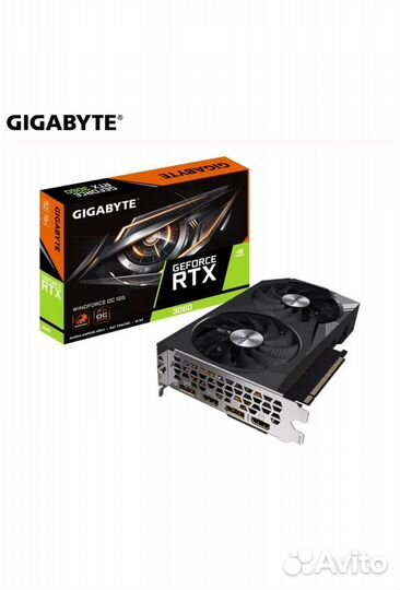 Видеокарта gigabyte rtx 3060 12 Гб Gaming OC