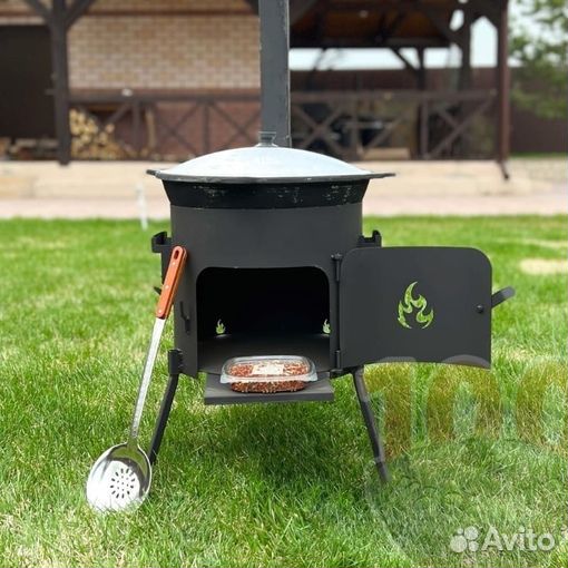 Чугунный казан 12-16 литров