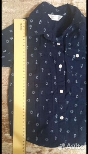 Рубашка на мальчика 104