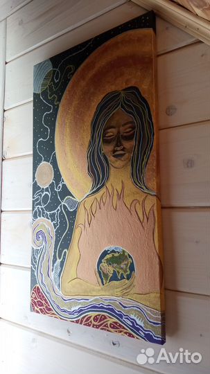 Картина акрил на холсте 