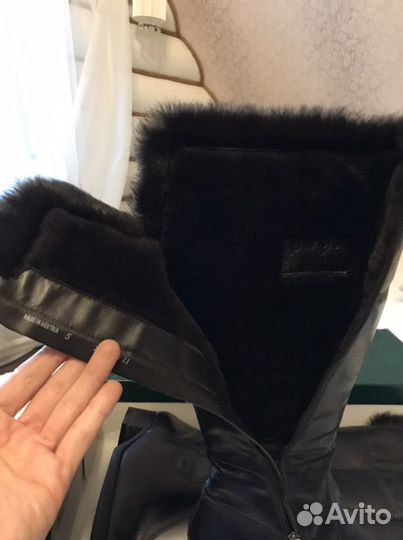 Сапоги женские зимние из натуральной кожи 39 разме