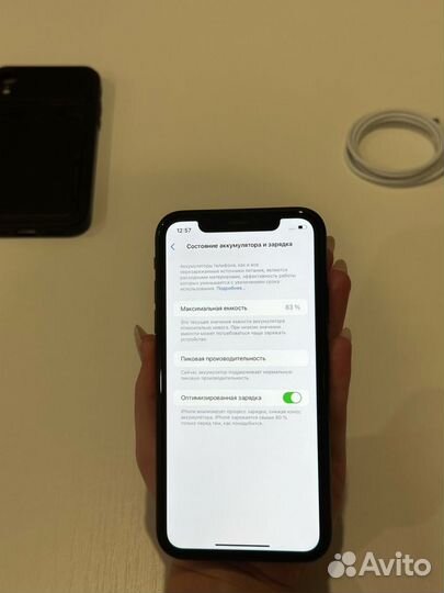 iPhone XR 128GB(Акб 83, Ростест, sim)