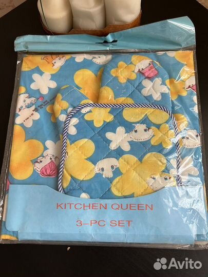 Куханный набор- фартук, прихватка, рукавица