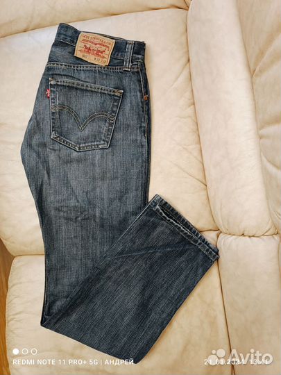 Джинсы levi's w30 L32