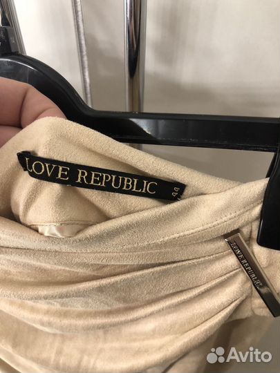 Юбка Love Republic 44 бежевая