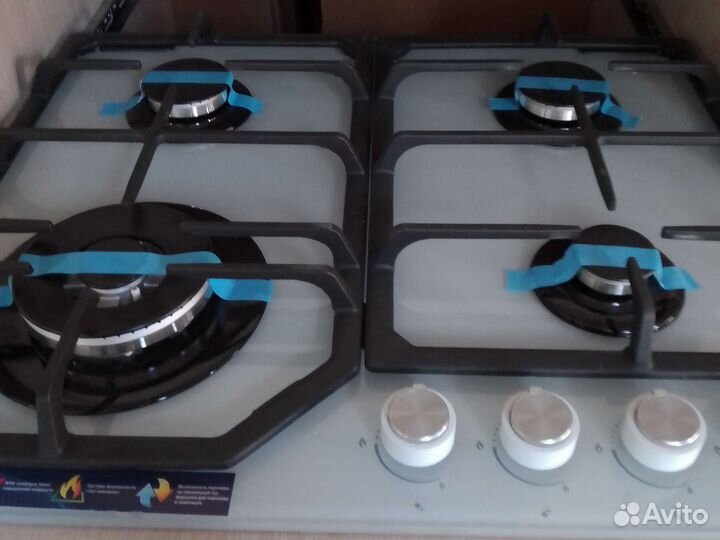 Газовая варочная стеклянная поверхность