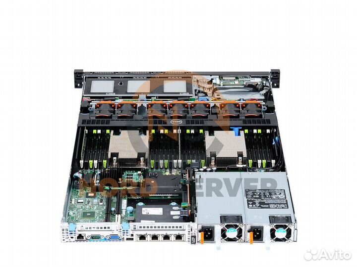 Cервер dell R630 8SFF 2x E5-2667 v4 384GB