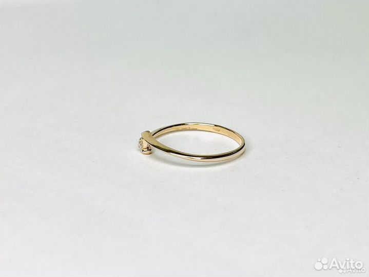 Кольцо золотое с/к 585* 17,5 р-р (юш21)