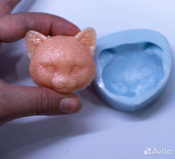 Силиконовый молд лицо 