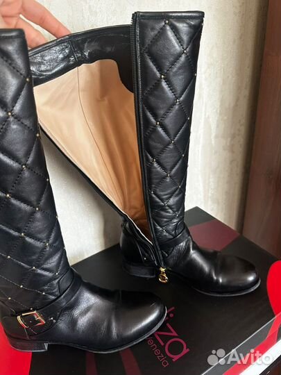 Сапоги женские натуральная кожа 38 р
