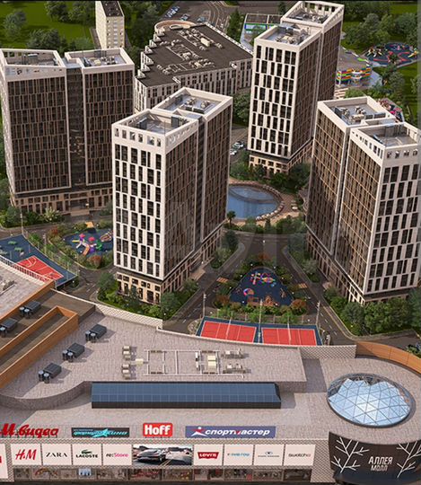 Квартира-студия, 27 м², 4/23 эт.