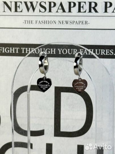 Серьги Tiffany