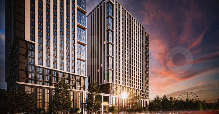 3-к. квартира, 125 м², 19/25 эт.