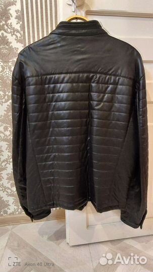 Кожаная куртка мужская