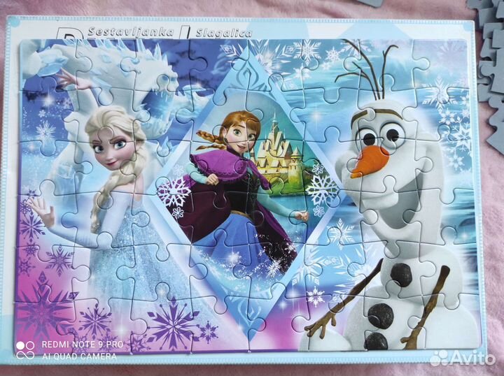 Пазлы Clementoni Холодное сердце, Мия и я