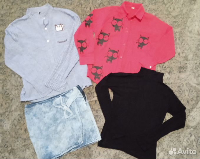 Вещи пакетом для девочки 146