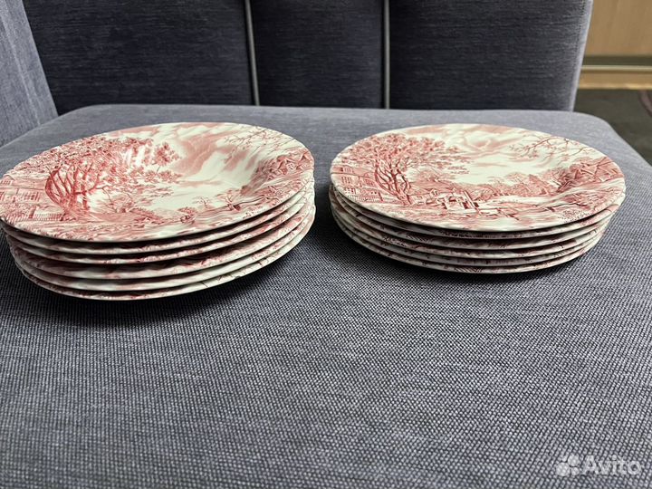 Английские тарелки