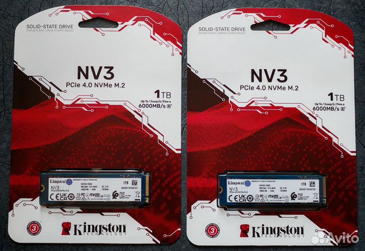 Накопитель ssd m.2 Kingston NV3 (1 Tb)