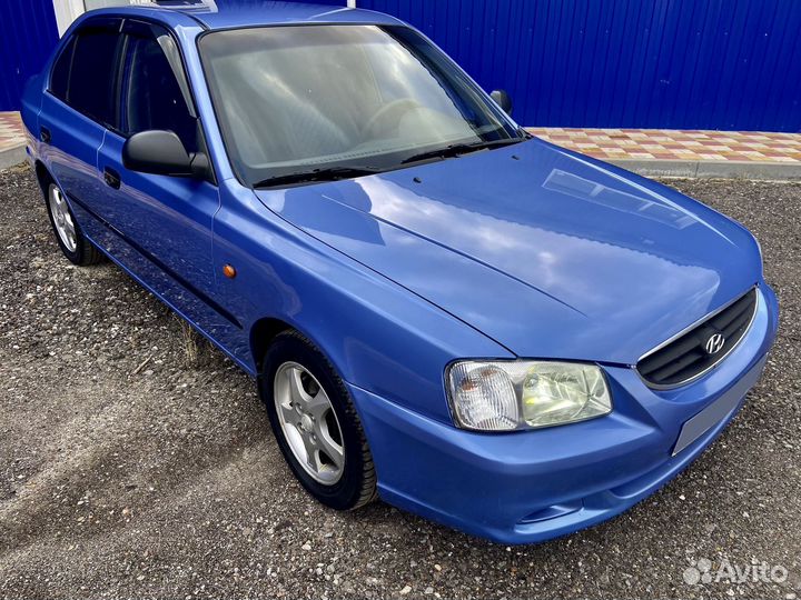 Hyundai Accent 1.5 МТ, 2006, 196 508 км