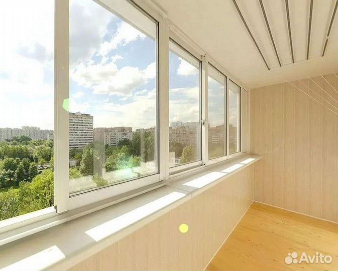 Остекление балконов