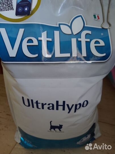 Сухой корм Farmina (Фармина) Vet Life Cat UltraHyp