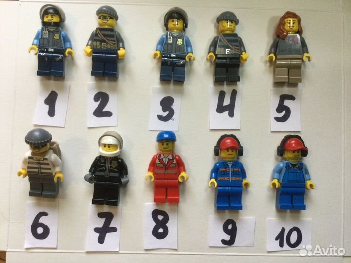 Минифигурки Lego City/Town