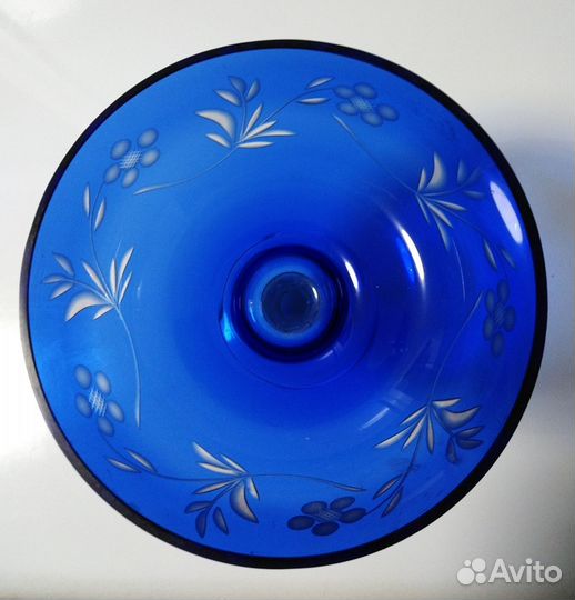 Ваза хрустальная