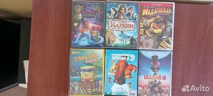 DVD-диски мультики для детей