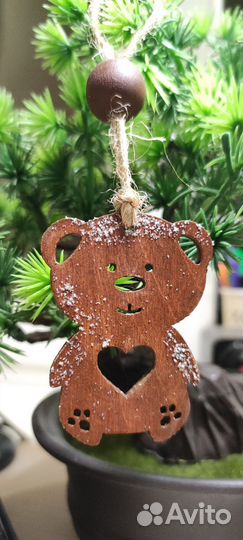 Новогодние игрушки ручной работы набор