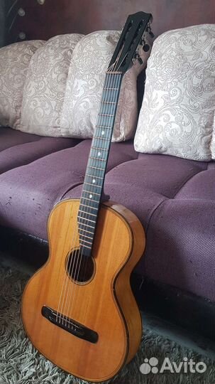 Старинная семиструнная гитара ф-ка Луначарского