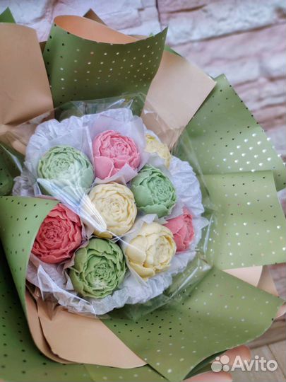 Букеты из шоколадных цветов