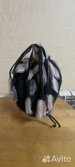 Шапка зимняя меховая женская